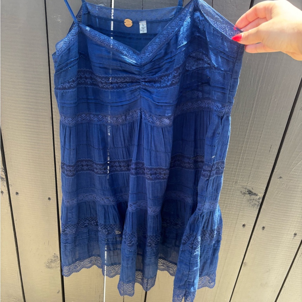 Free People Lace Slip Dress